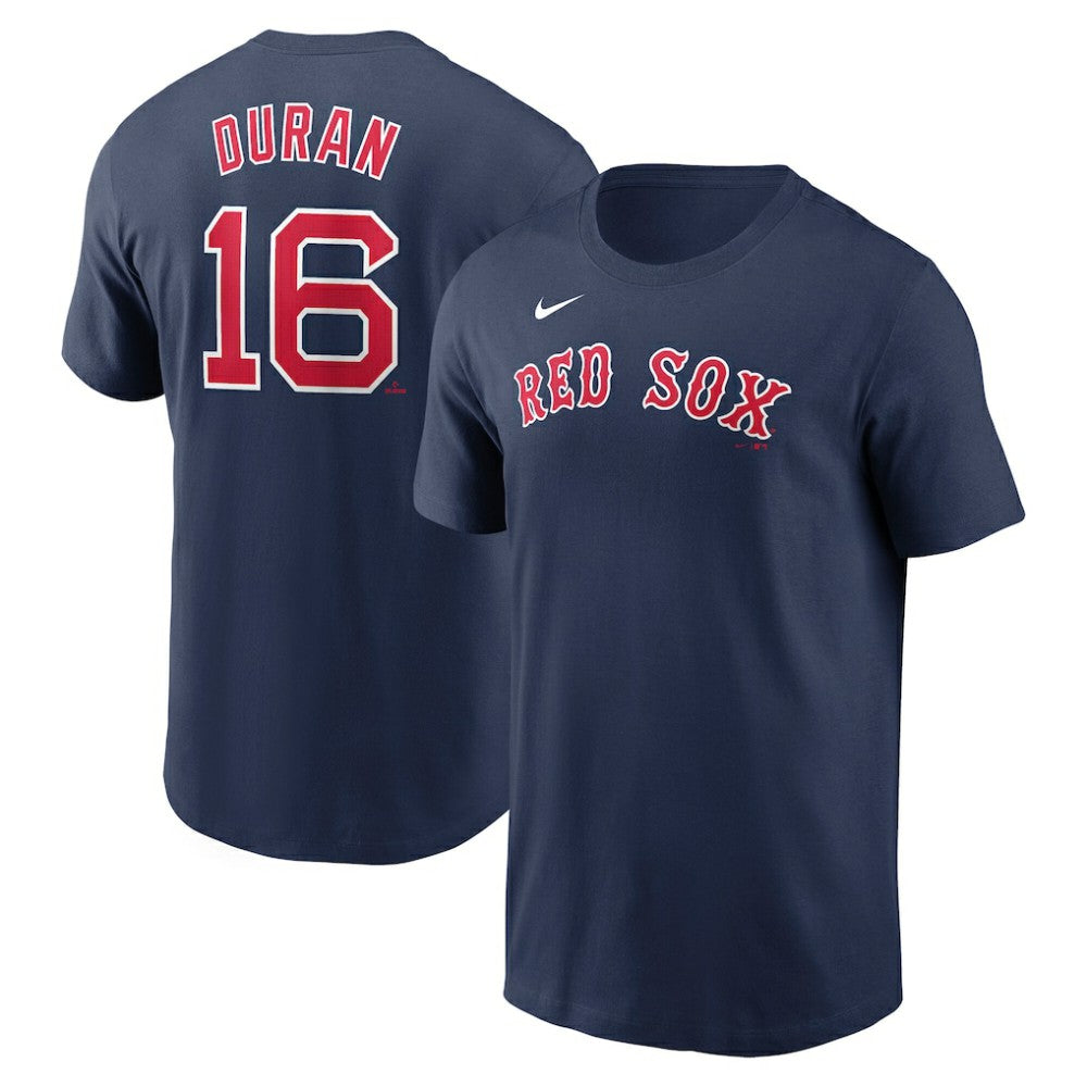 Jarren Duran Boston Red Sox Fuse Name & Number T-Shirt - Navy | Nike