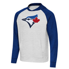 Toronto Blue Jays Antigua Urgent Pullover Hoodie - Royal/Gray
