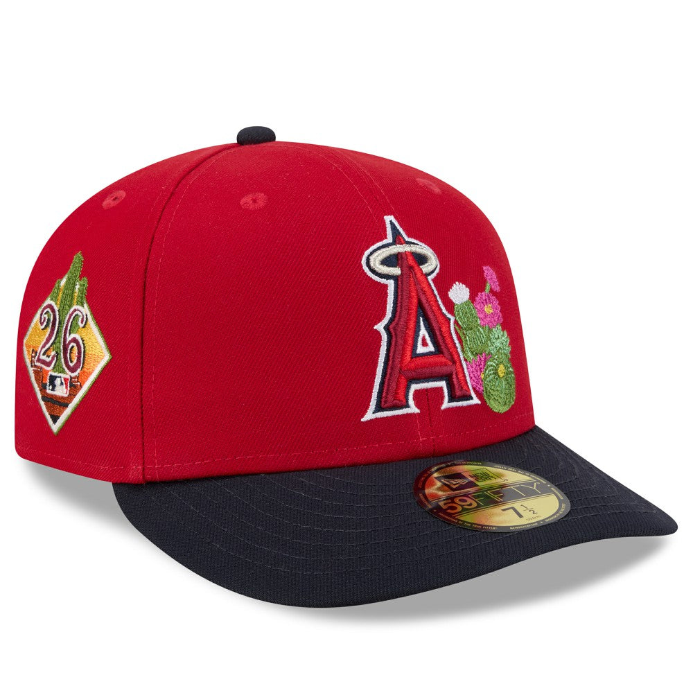 Los Angeles Angels 2026 Spring Training 59FIFTY Fitted Hat - Red/Navy | New Era