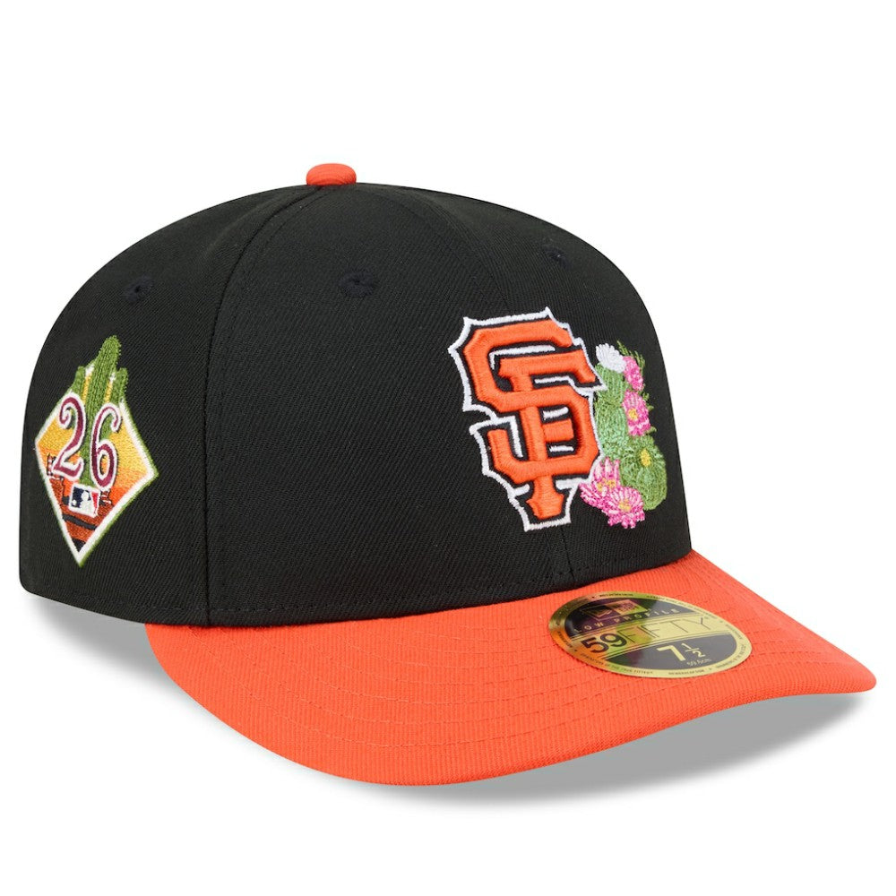 San Francisco Giants 2026 Spring Training Low Profile 59FIFTY Fitted Hat - Black/Orange | New Era