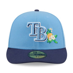 Tampa Bay Rays 2026 Spring Training Low Profile 59FIFTY Fitted Hat - Light Blue/Navy | New Era