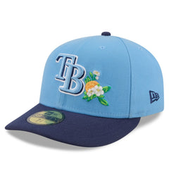Tampa Bay Rays 2026 Spring Training Low Profile 59FIFTY Fitted Hat - Light Blue/Navy | New Era