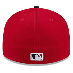 Atlanta Braves 2026 Spring Training Low Profile 59FIFTY Fitted Hat - Red/Navy | New Era