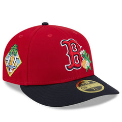 Boston Red Sox 2026 Spring Training Low Profile 59FIFTY Fitted Hat - Red/Navy | New Era
