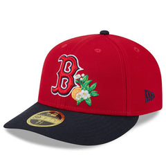 Boston Red Sox 2026 Spring Training Low Profile 59FIFTY Fitted Hat - Red/Navy | New Era