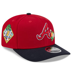 Atlanta Braves 2026 Spring Training 9SEVENTY Adjustable Hat - Red/Navy | New Era