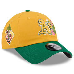 Athletics 2026 Spring Training Casual Classic Adjustable Hat - Gold/Green | New Era