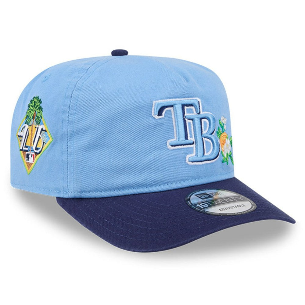 Tampa Bay Rays Youth 2026 Spring Training 19TWENTY Adjustable Hat - Light Blue/Navy | New Era