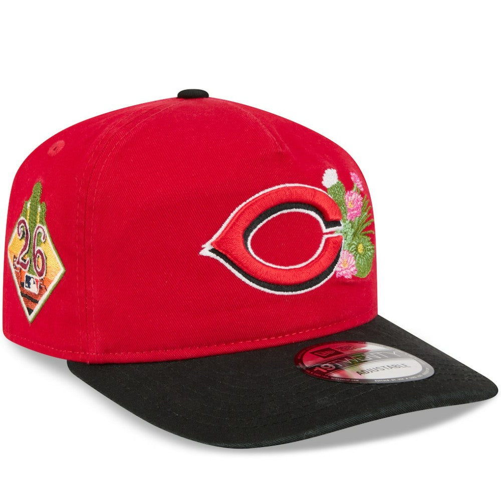 Cincinnati Reds Youth 2026 Spring Training 19TWENTY Adjustable Hat - Red/Black | New Era