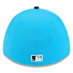 Miami Marlins 2026 Spring Training M-Crown 39THIRTY Flex Hat - Blue/Black | New Era