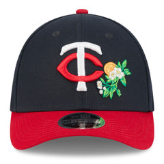 Minnesota Twins 2026 Spring Training M-Crown 39THIRTY Flex Hat - Navy/Red | New Era