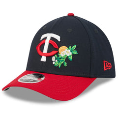 Minnesota Twins 2026 Spring Training M-Crown 39THIRTY Flex Hat - Navy/Red | New Era