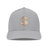 Seattle Kraken Levelwear Rise Copper Insignia Flex Hat