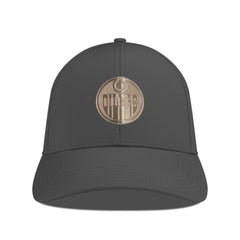 Edmonton Oilers Levelwear Ascend Copper Insignia Vented Adjustable Hat