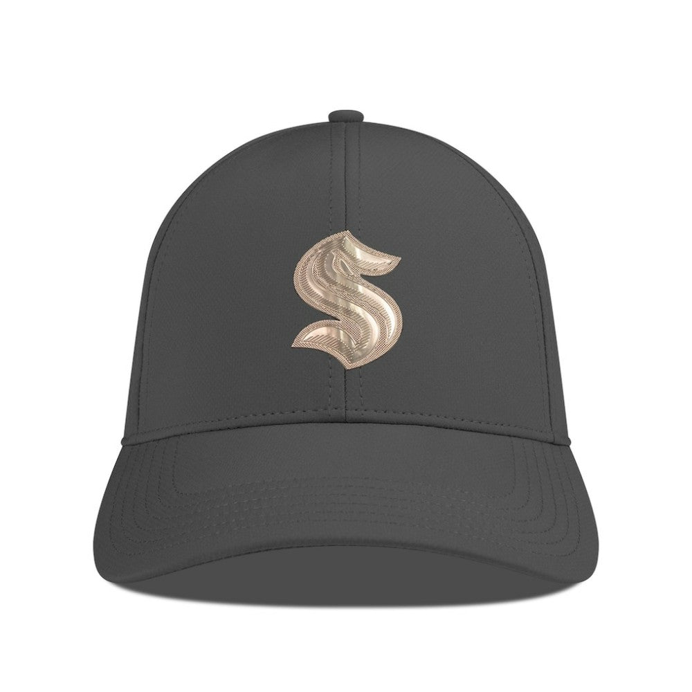 Seattle Kraken Levelwear Ascend Copper Insignia Vented Adjustable Hat