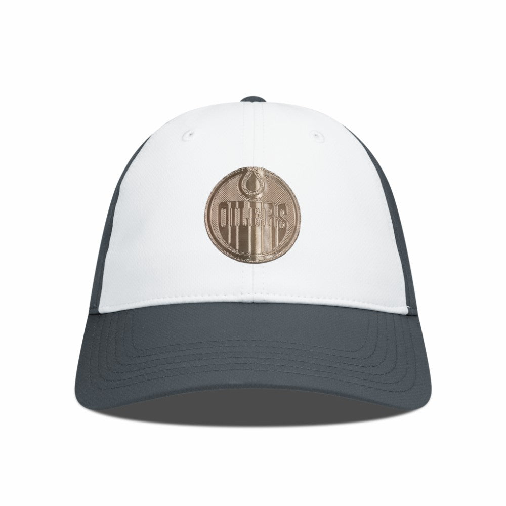 Edmonton Oilers Levelwear Endure Copper Insignia Adjustable Hat