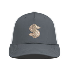Seattle Kraken Levelwear Signal Copper Insignia Trucker Adjustable Hat
