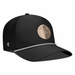 Edmonton Oilers Levelwear Gordon Copper Insignia Vented Adjustable Hat