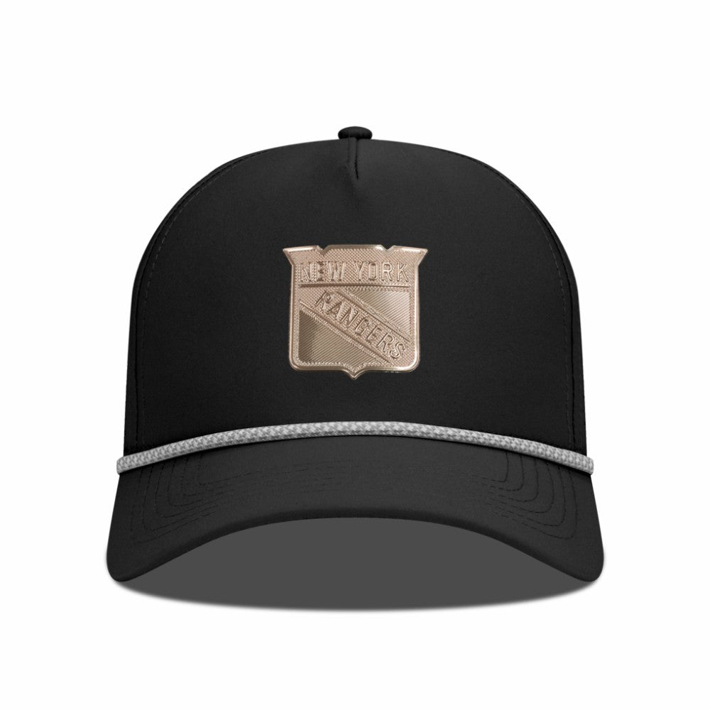 New York Rangers Levelwear Gordon Copper Insignia Vented Adjustable Hat