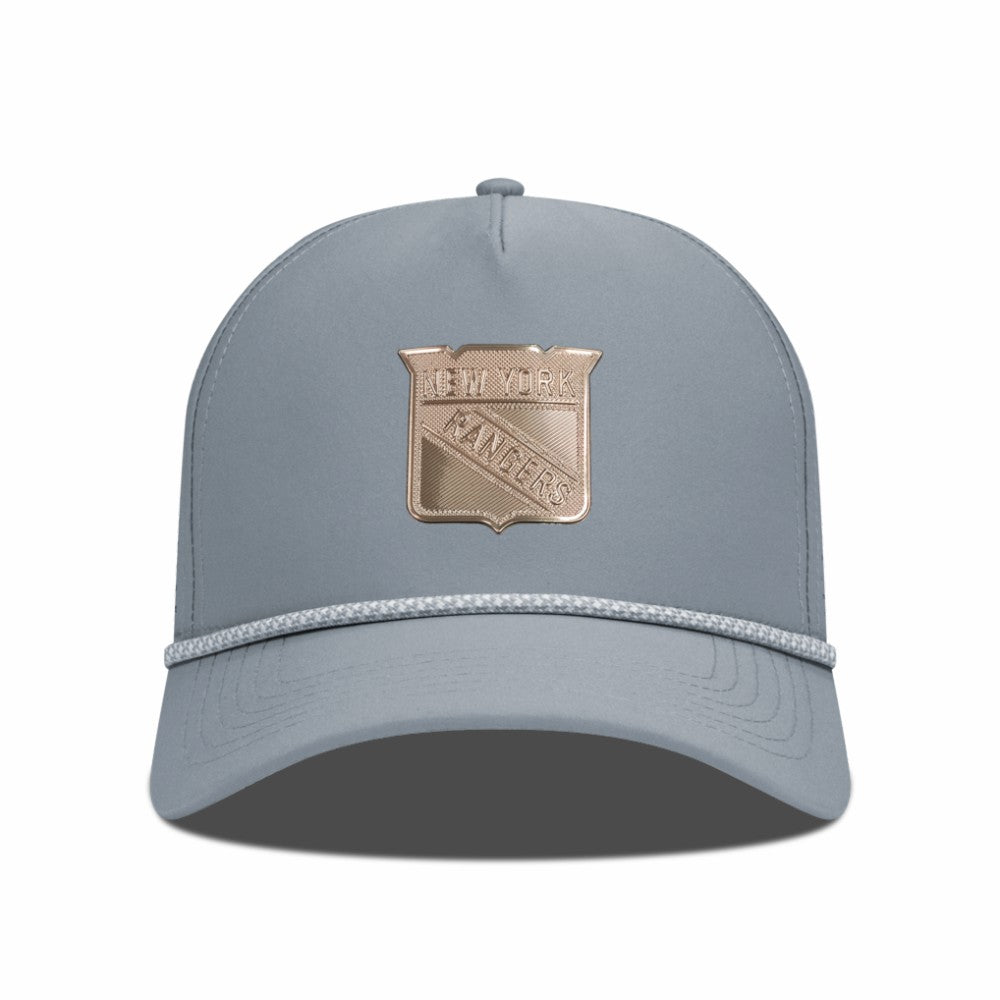 New York Rangers Levelwear Gordon Copper Insignia Vented Adjustable Hat