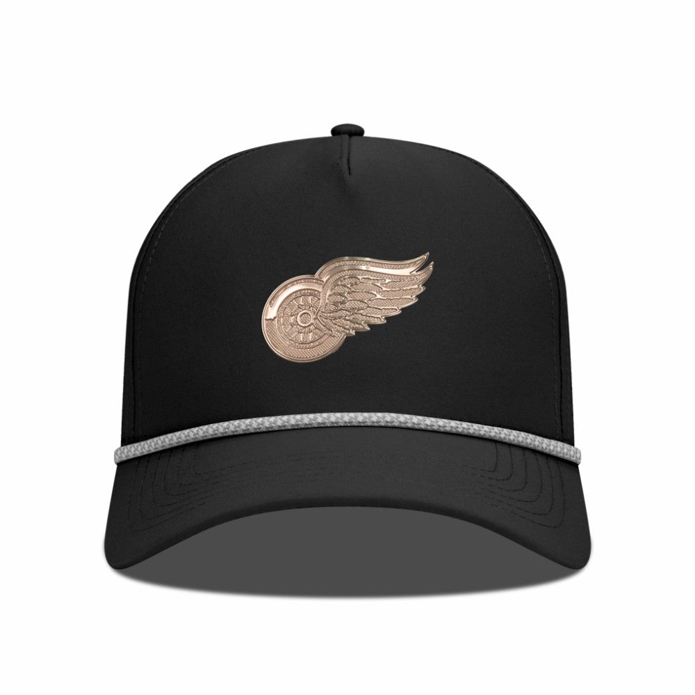 Detroit Red Wings Levelwear Gordon Copper Insignia Vented Adjustable Hat
