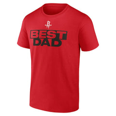 Houston Rockets Greatest Dad T-Shirt - Red sale
