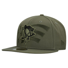 Pittsburgh Penguins New Era Military Appreciation Flag 59FIFTY Fitted Hat