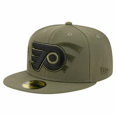 Philadelphia Flyers New Era Military Appreciation Flag 59FIFTY Fitted Hat