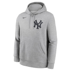 Anthony Volpe New York Yankees Player Name & Number Club Fleece Pullover Hoodie - Heather Gray | Nike