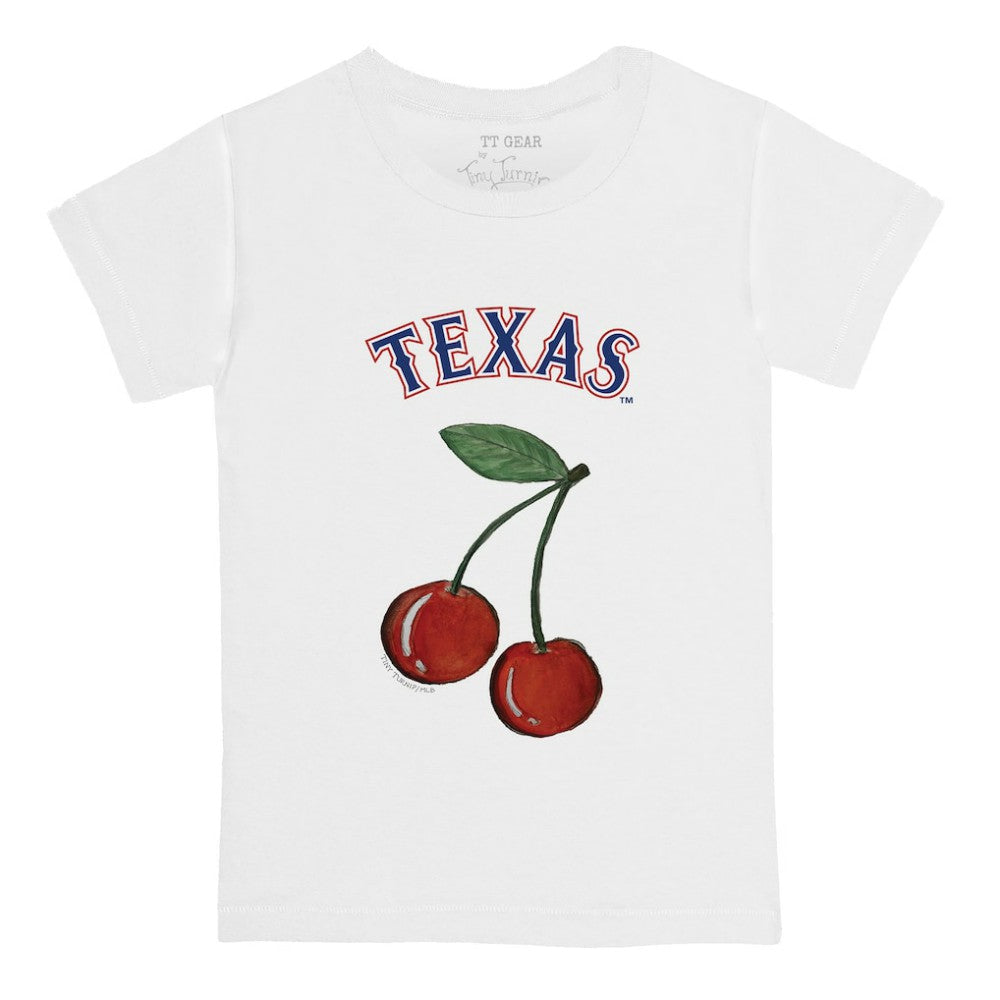 Texas Rangers Tiny Turnip Youth Cherries T-Shirt - White