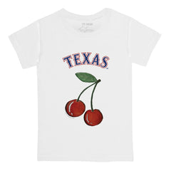 Texas Rangers Tiny Turnip Youth Cherries T-Shirt - White