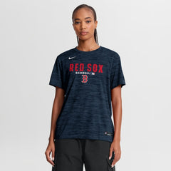 Boston Red Sox Women's Authentic Collection Velocity Dri-FIT T-Shirt - Navy | Nike