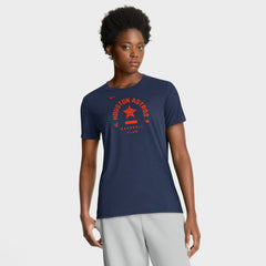 Houston Astros Women's Authentic Collection Early Work Tri-Blend Dri-FIT T-Shirt - Navy | Nike