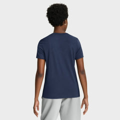 Seattle Mariners Women's Authentic Collection Early Work Tri-Blend Dri-FIT T-Shirt - Navy | Nike