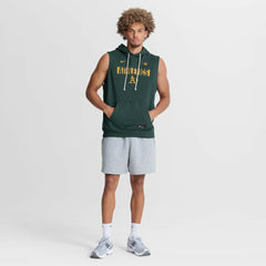 Athletics Authentic Collection Standard Issue Dri-FIT Sleeveless Hoodie - Green | Nike