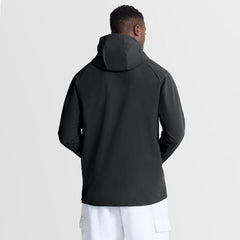 Baltimore Orioles Authentic Collection Raglan Therma-FIT Full-Zip Hooded Jacket - Black | Nike