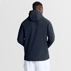 Atlanta Braves Authentic Collection Raglan Therma-FIT Full-Zip Hooded Jacket - Blue | Nike