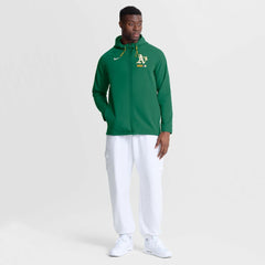 Athletics Authentic Collection Raglan Therma-FIT Full-Zip Hooded Jacket - Kelly Green | Nike