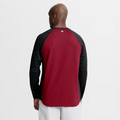 Arizona Diamondbacks Authentic Collection Raglan Dri-FIT Sweatshirt - Red | Nike