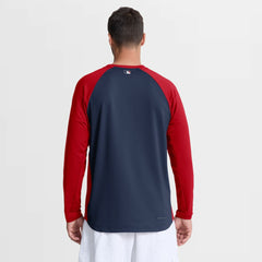 Los Angeles Angels Authentic Collection Raglan Dri-FIT Sweatshirt - Navy | Nike