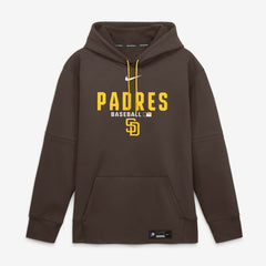 San Diego Padres Authentic Collection Therma-FIT Hoodie - Brown | Nike