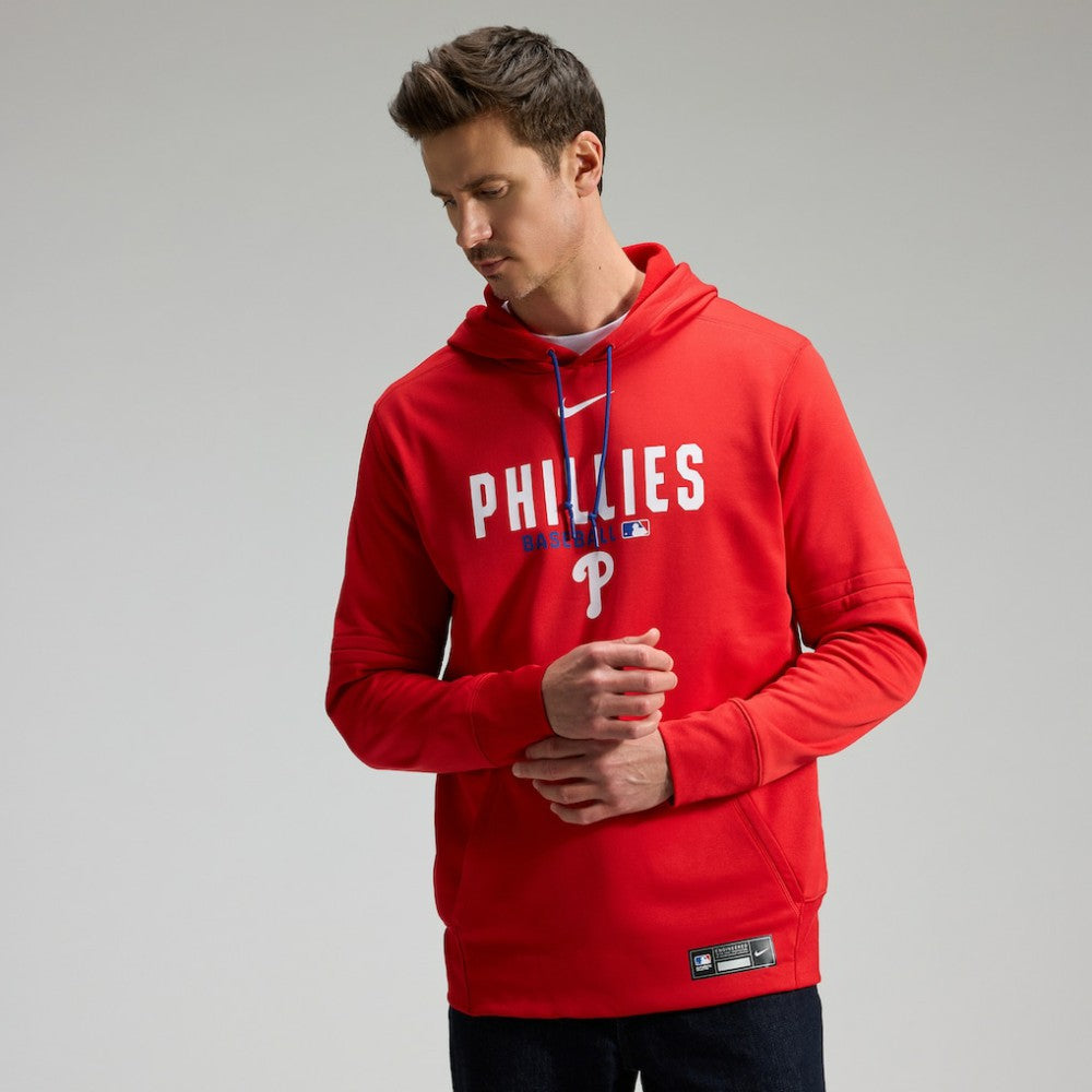 Philadelphia Phillies Authentic Collection Therma-FIT Hoodie - Red | Nike