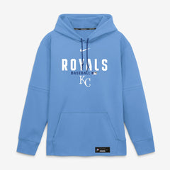 Kansas City Royals Authentic Collection Therma-FIT Hoodie - Light Blue | Nike