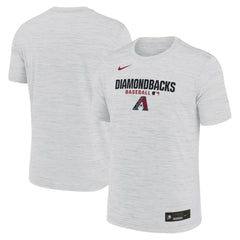 Arizona Diamondbacks Authentic Collection Velocity Dri-FIT T-Shirt - White | Nike