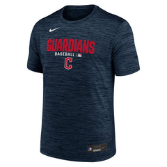 Cleveland Guardians Authentic Collection Velocity Dri-FIT T-Shirt - Navy | Nike