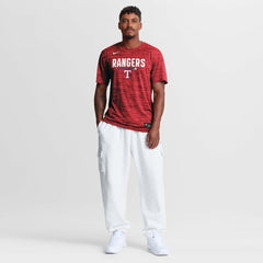 Texas Rangers Authentic Collection Velocity Dri-FIT T-Shirt - Red | Nike