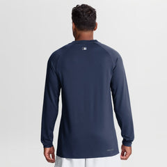 Tampa Bay Rays Authentic Collection Game Time Raglan Long Sleeve T-Shirt - Navy | Nike