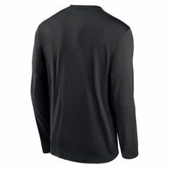 Miami Marlins Authentic Collection Legend Dri-FIT Long Sleeve T-Shirt - Black | Nike