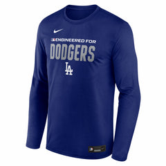 Los Angeles Dodgers Authentic Collection Legend Dri-FIT Long Sleeve T-Shirt - Royal | Nike