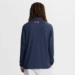 Houston Astros Authentic Collection Dri-FIT Raglan Half-Zip Pullover - Navy | Nike